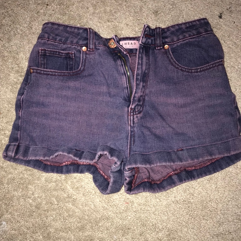 Purple Bullhead Shorts